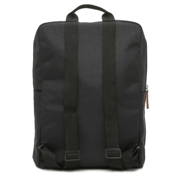 NWT DSW Backpack, Canvas with Leather Details, Black & Tan, Full Size Men Unisex - Picture 3 of 8